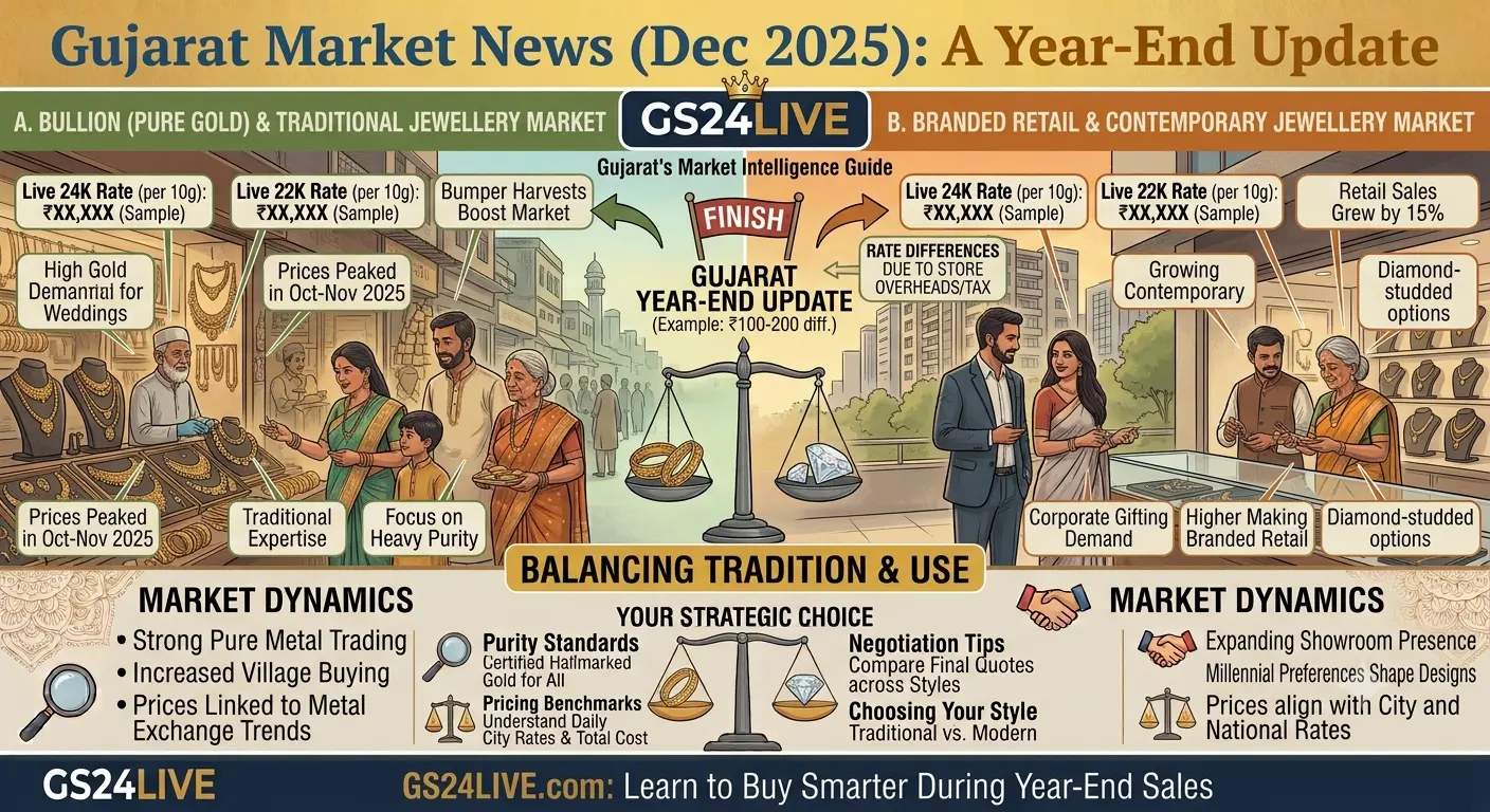 Gujarat & India Stock Market Updates – December 2025: What Investors Should Track