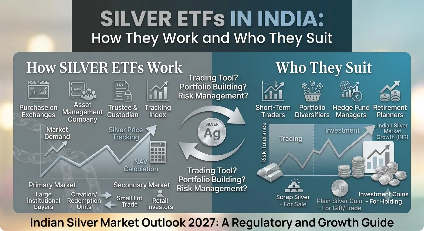 Silver ETFs in India: How They Work and Who They Suit