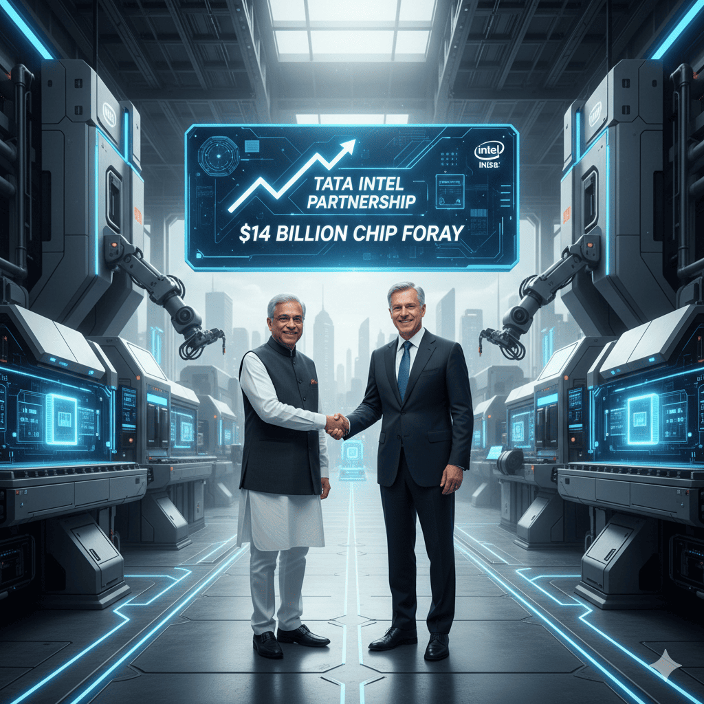Tata Electronics–Intel $14 Billion Semiconductor Deal: India’s Big Leap into Chip Manufacturing